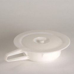 Vase rond en plastique