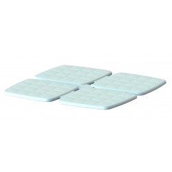 Tapis de douche rigide